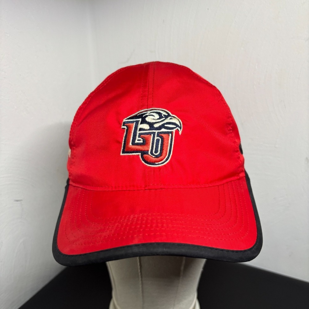 Liberty‎ University Nike Dri-Fit Hat Legacy91 Red Strapback Adult OSFM LU Tennis